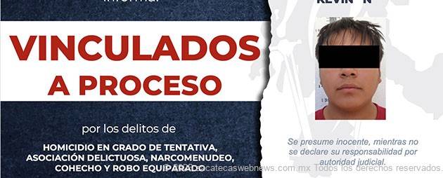 SON VINCULADOS A PROCESO POR EL DELITO DE HOMICIDIO EN TENTATIVA