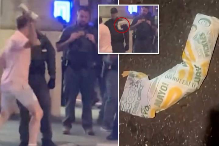 Border Patrol agent recalls moment DC sandwich slinger’s sub ‘exploded all over’ him