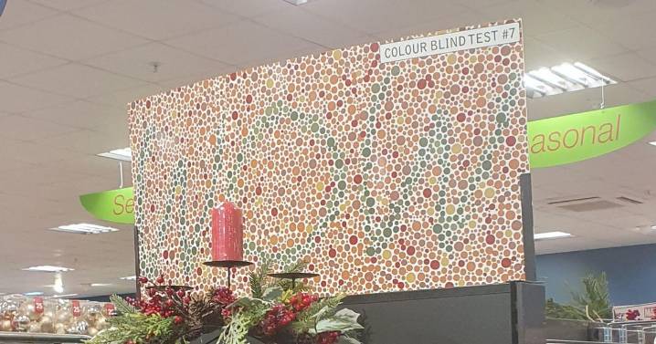 Home Bargains has secret message on display only colourblind shoppers can't see