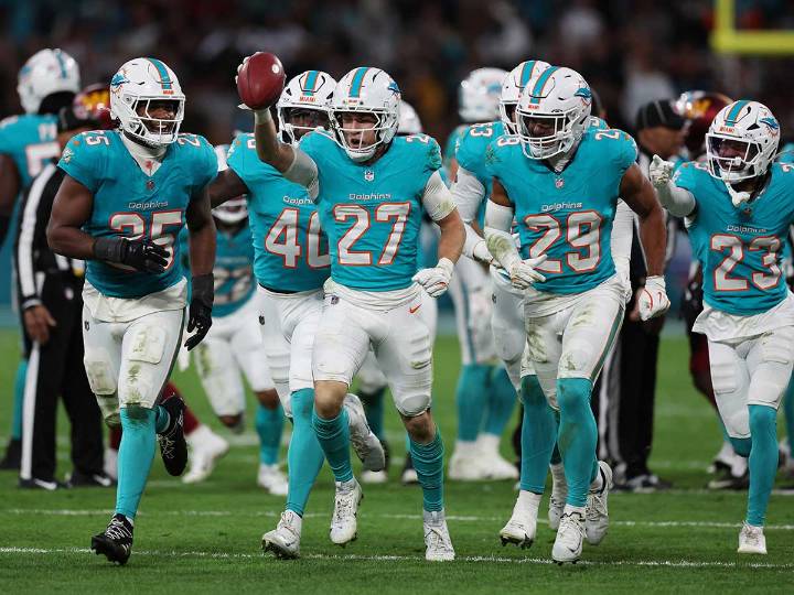Dolphins conquistan Madrid y vencen a Commanders