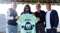 René Higuita visitó Cantera; deseó éxito para Pumas y Efraín Juárez