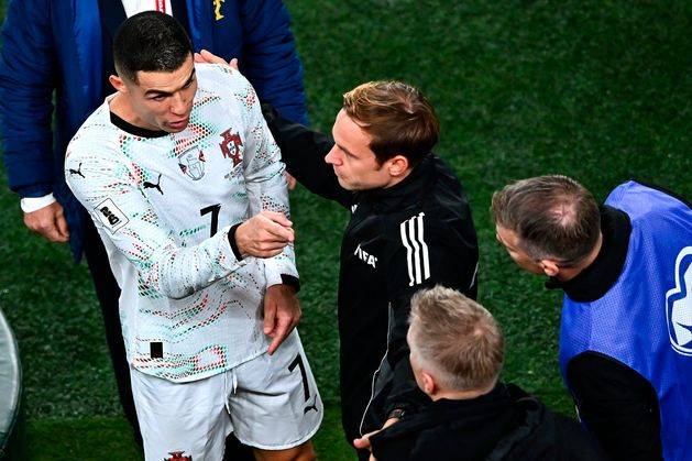 ‘He blamed the referee but it was his decision to attack our player’ – Heimir Hallgrimsson on Ronaldo flashpoint