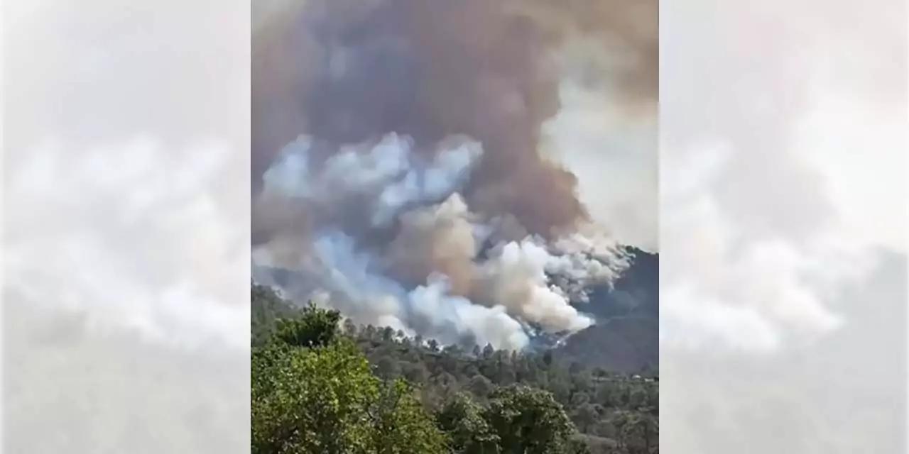 Presunto ataque de Amoltepec a Zaniza e incendio, reportan