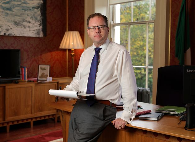 ‘It is an aspiration of mine to be leader of Fianna Fáil – and to be taoiseach,’ says James Lawless