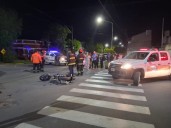 Dos motociclistas sufrieron graves heridas tras un choque