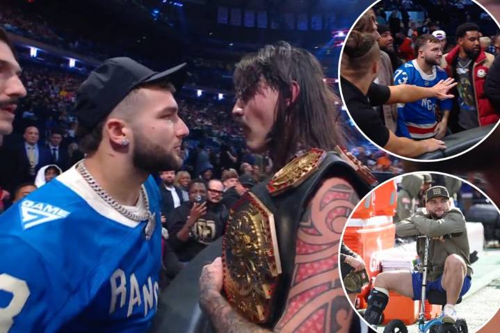 Giants' Cam Skattebo pushes back on backlash from WWE Raw appearance