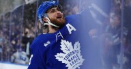 Leafs winger William Nylander makes amends for early gaffe with stunning OT winner