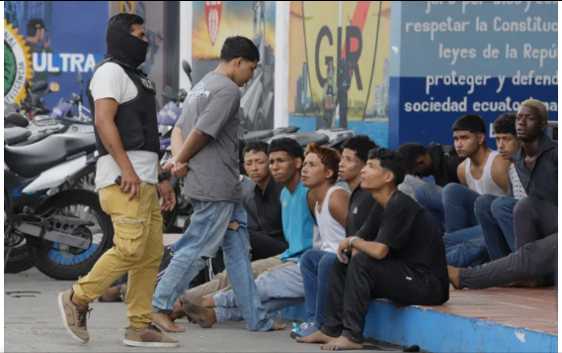 Ecuador registra récord de 8.272 homicidios este 2025