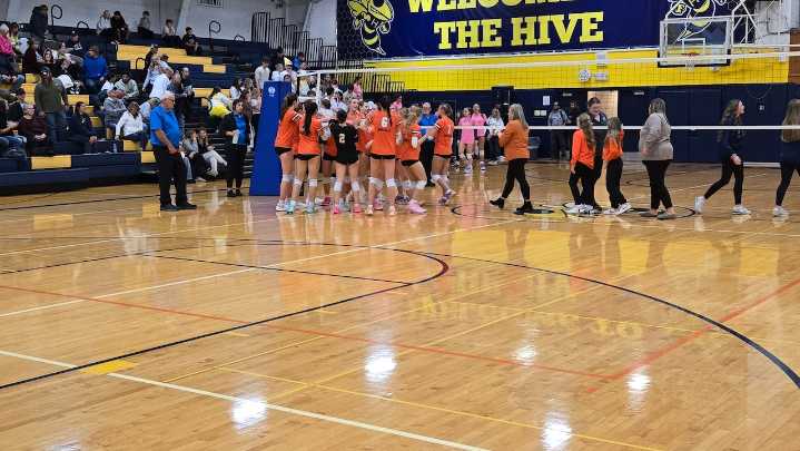 Strong serving lifts Jonesville to four-set win over Hillsdale
