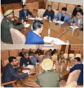 Div Com Kashmir reviews arrangements for Nagar Kirtan in Srinagar