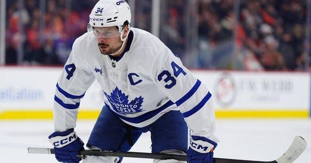 Matthews, Stolarz both out injured Thursday for struggling Maple Leafs