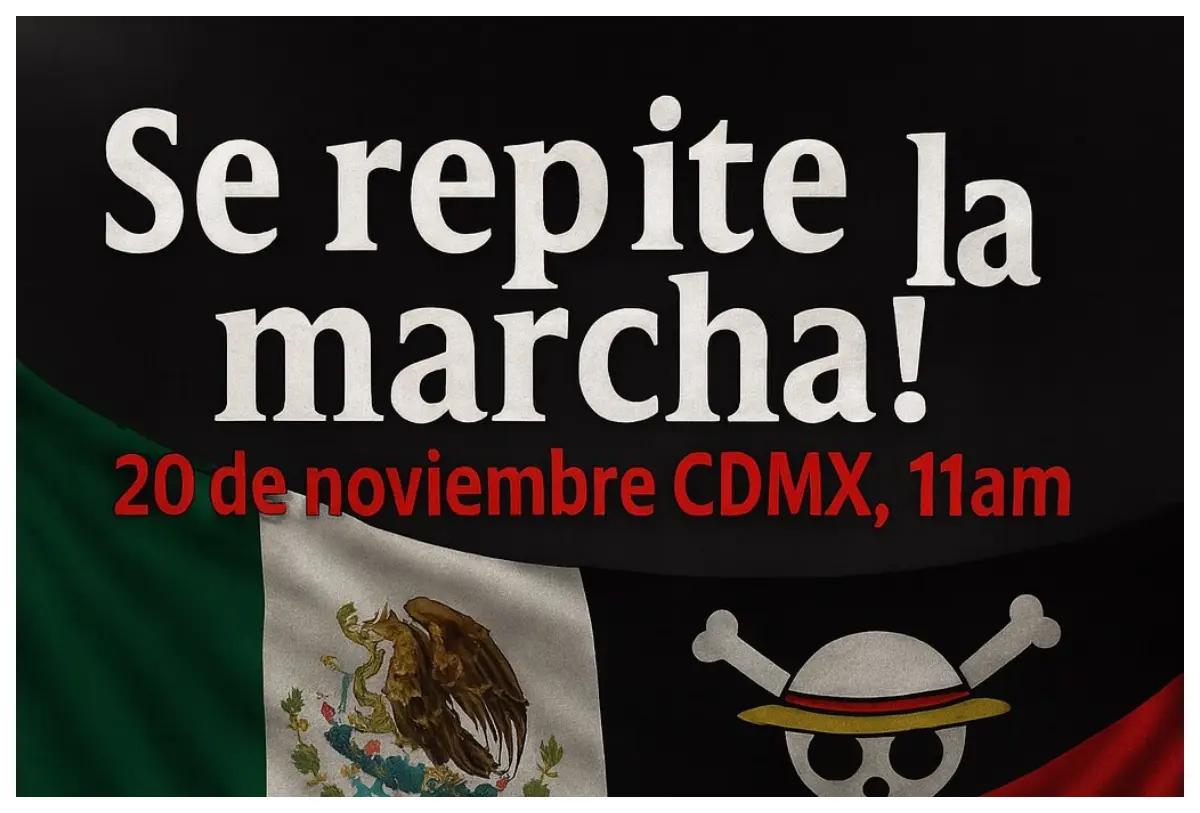 Generación Z llama a una segunda movilización nacional este 20 de noviembre