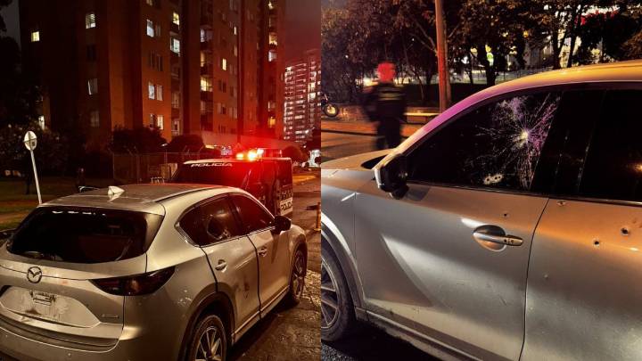 A la brava: motos rodearon camioneta y abrieron fuego en un caso de presunto fleteo