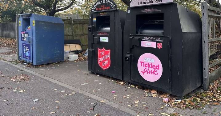 Grieving mum fined £300 for giving late husband's clothes to charity