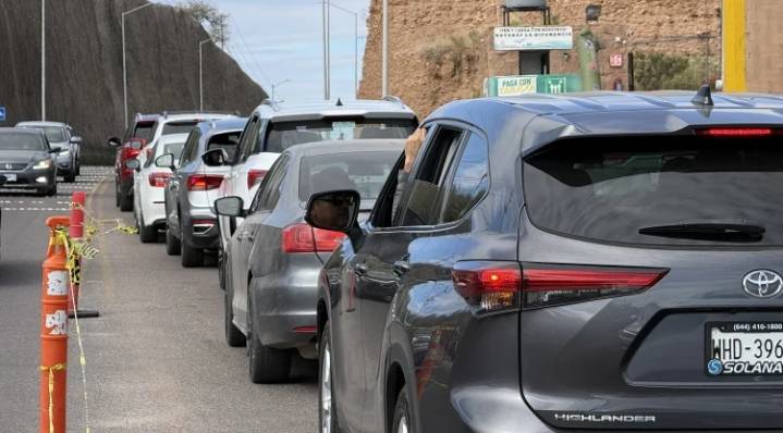 Aumentarán vigilancia en filas de cruce para frena...