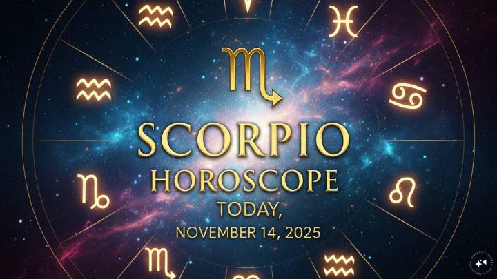 Scorpio Horoscope Today, November 14, 2025
