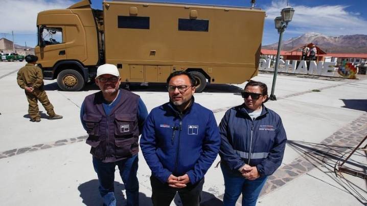 Entregan camión motorhome en Colchane para reforzar la función policial fronteriza