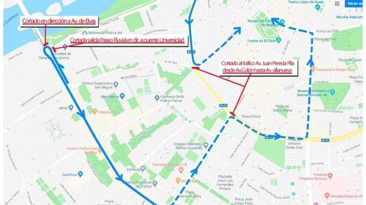 Consulta qué calles se cortarán este domingo en el Medio Maratón Elvas