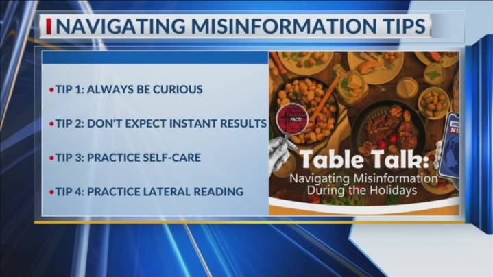 Table Talk: Navigating misinformation during holiday gatherings
