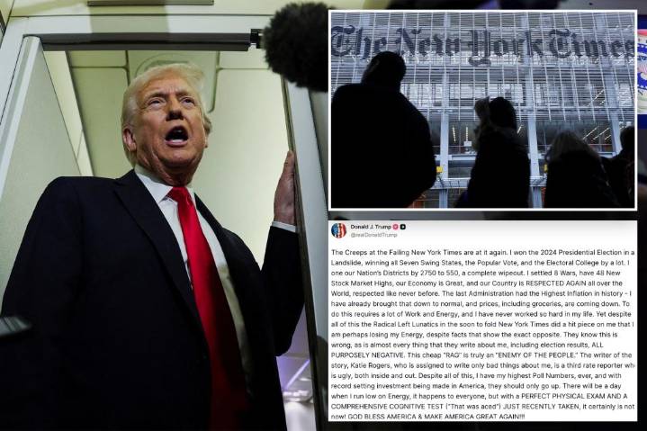 Trump's outburst at NYT reporter latest attack on female journalist: 'Ugly both inside and out'