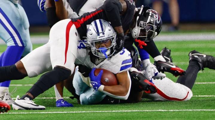 Why Jaydon Blue is inactive for Cowboys, and who that makes Javonte Williams' backup RB