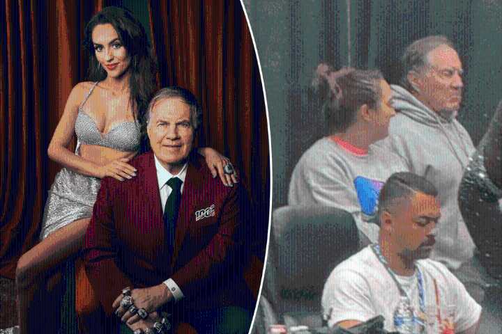 Bill Belichick spotted at girlfriend Jordon Hudson’s cheerleading competition