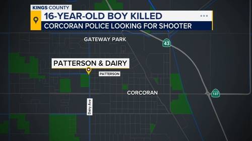 16-year-old boy shot and killed in Corcoran, police say