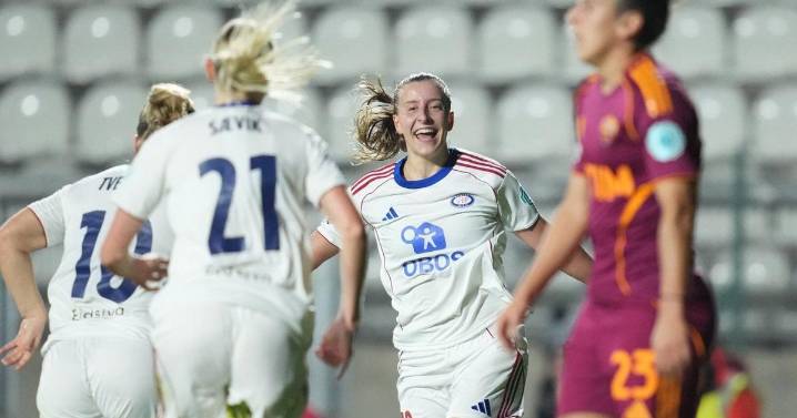 Vålerenga beats Roma 1-0 for its first Women’s Champions League win