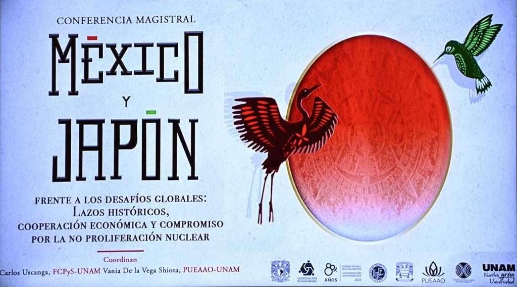 Convergen México y Japón en aspiración por la paz y la no proliferación de armas nucleares