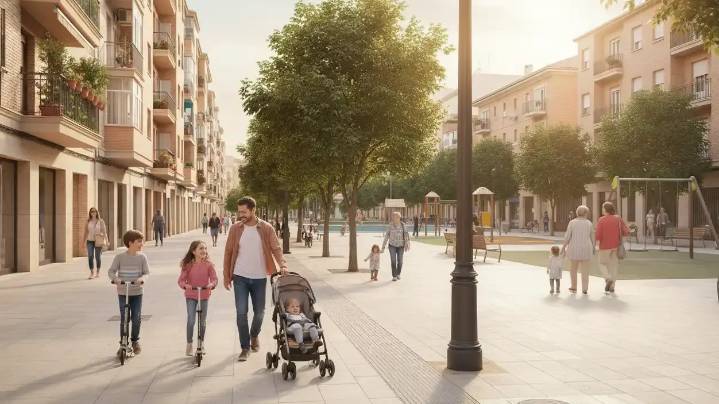 Distrito Sur y Miralbueno: radiografía de los barrios donde hay más niños que abuelos