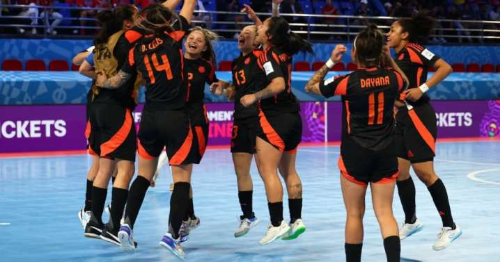 Cruce sudamericano en cuartos de final entre Argentina y Colombia en el Mundial de Fútbol Sala Femenino