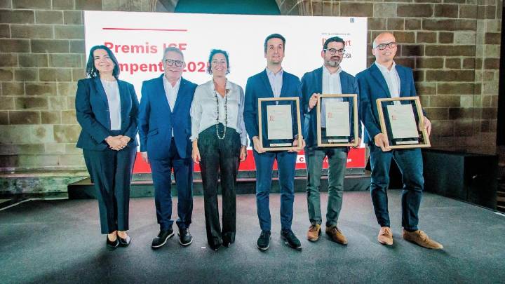 El ICF galardona a Vera, Àuria y Vytrus con los Premis Empenta