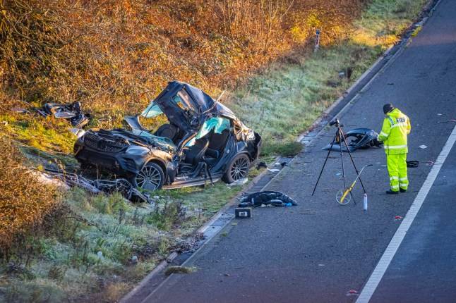 Part of M4 eastbound motorway closed all day after serious crash