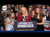 FULL SPEECH: Abigail Spanberger victory speech after winning Virginia governor's race