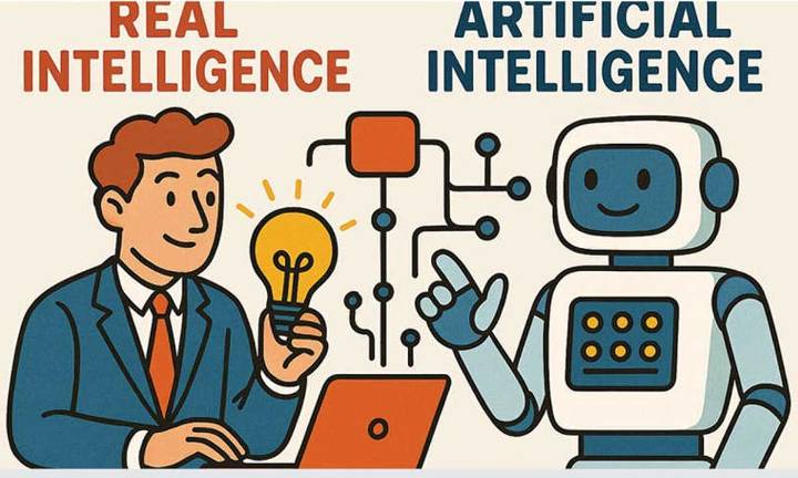 Artificial intelligence should ‘serve’ real intelligence
