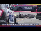 One dead after motorcycle crash in Lakewood, WA
