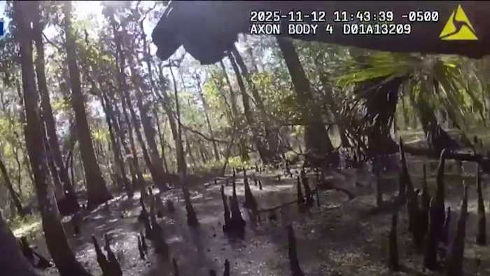 ‘He’s in the water:’ Man sought after hiding in swamp at De Leon Springs State Park