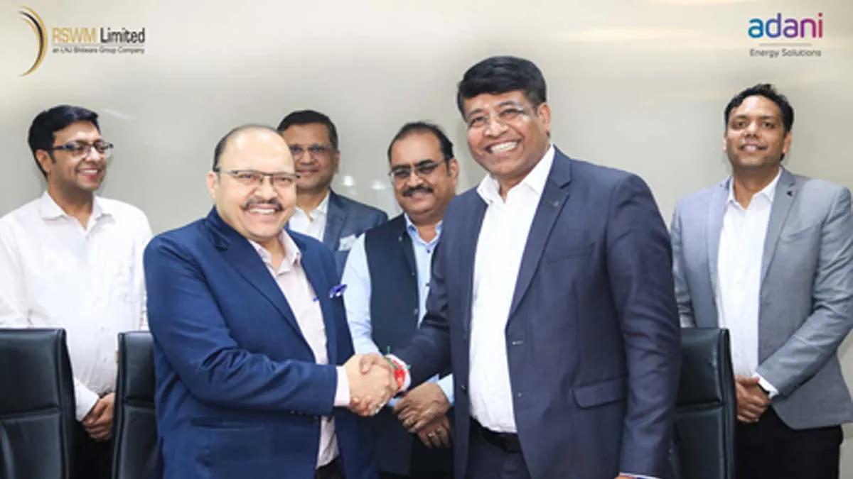 Adani Energy Solutions to Deliver 60 MW Green Power to RSWM