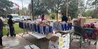 Salvation Army of Northwest Louisiana gives boxes of Thanksgiving food to seniors