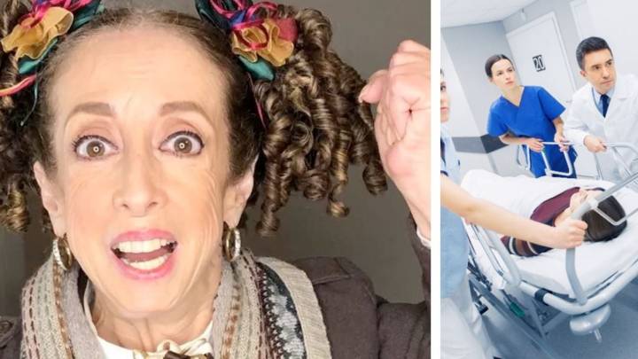 María Elena Saldaña, 'La Güereja', cae de cabeza y la trasladan al hospital; sus fans oran por ella