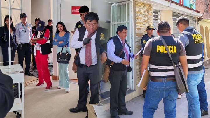 Fiscalía allana dos clínicas privadas tras operación que dejó sin nariz a menor