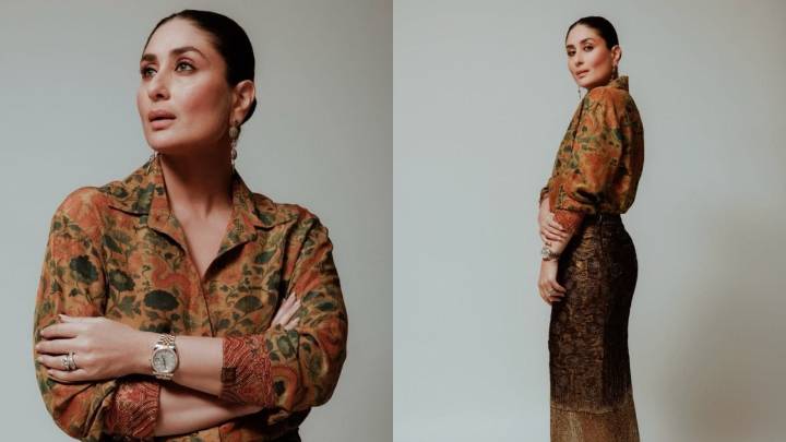 Kareena Kapoor's Maximalist Ode To Brown In Ladakhi textile shirt, fringe skirt