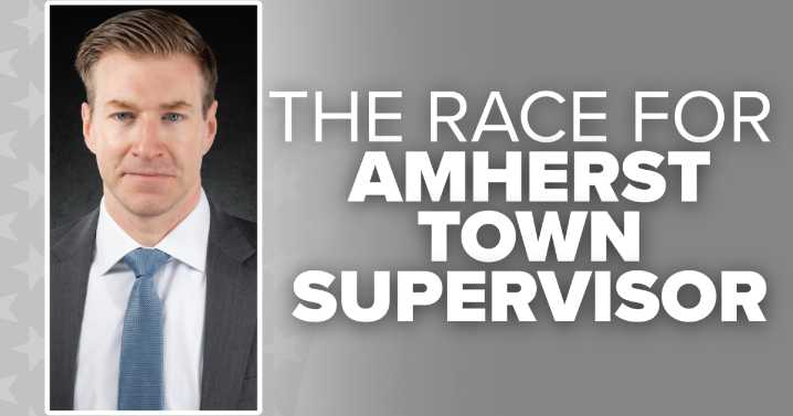 Shawn Lavin wins the race for Amherst Town Supervisor
