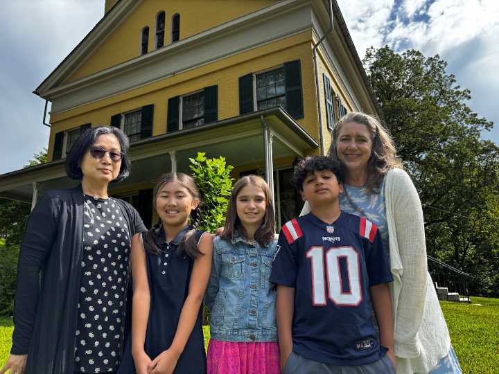 Fort River students read Dickinson poems in different languages in museum exhibit