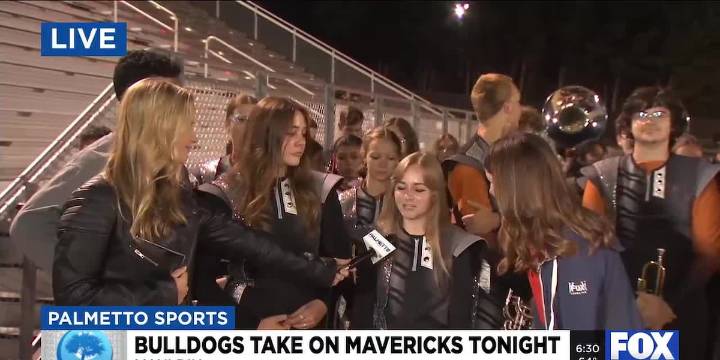 Meteorologist Kendra Kent and Palmetto Sports' Ella Grogan LIVE with the Mauldin Band
