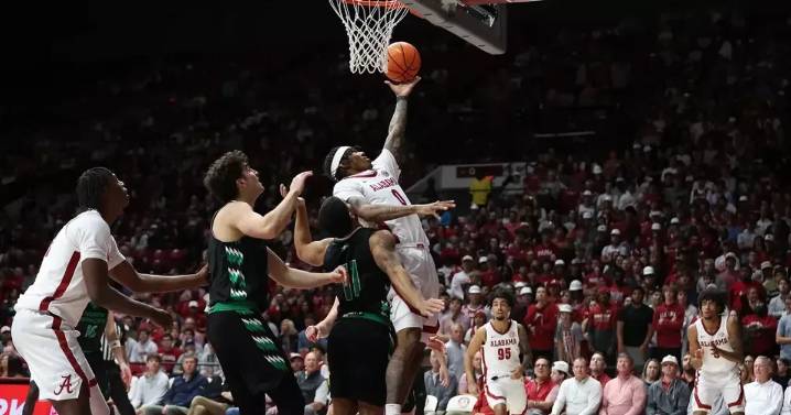 4 takeaways from No. 15 Alabama's 91-62 win over North Dakota in the season opener