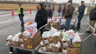 Regional Food Bank distributes Thanksgiving dinners