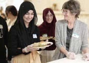 Grand Forks area churches spread holiday cheer by serving traditional Thanksgiving dinners