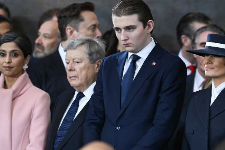 Barron Trump’s Remark to Former President Biden at His Father’s Second Inauguration Revealed
