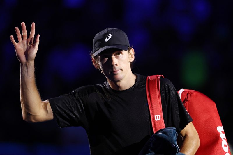 Tennis-Alcaraz off to winning start at ATP Finals with win over De Minaur